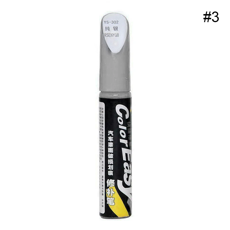 Серебристый 4 Color Car Scratch Repair Fix It Pro Car Care Scratch Remover Maintenance Paint Care Car Paint Pen Car-styling Auto Accessories - Цвет: Серебристый