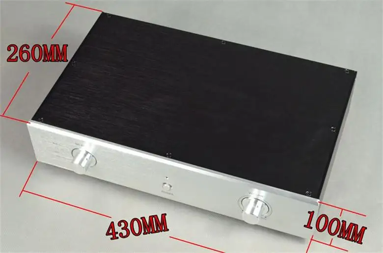 Новое высококачественное Алюминий B6010 предусилитель DIY корпус усилителя шасси