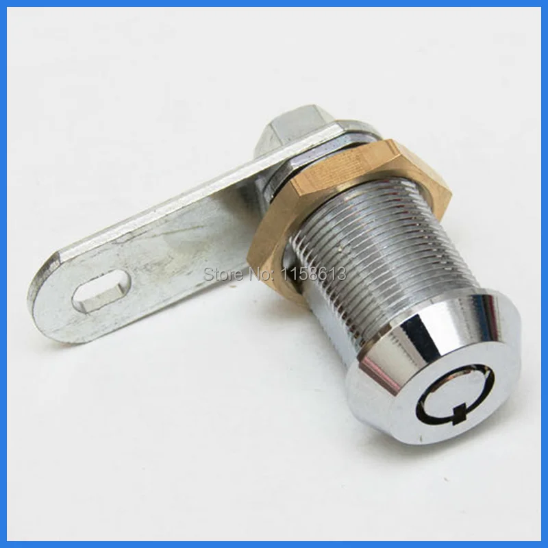 100 pieces 27mm keyed alike round key solid brass door cam lock vending machine | Обустройство дома
