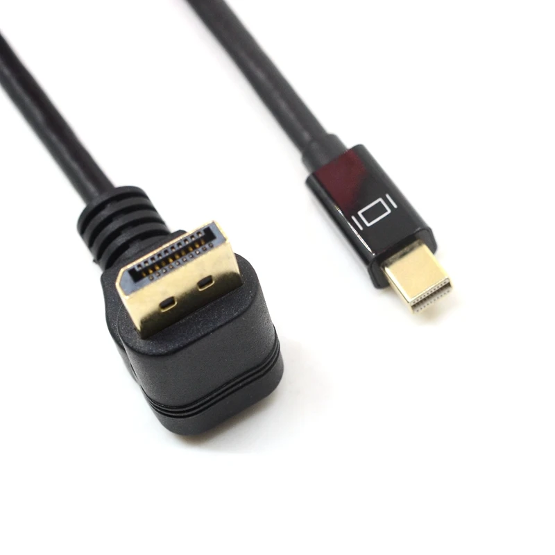Кабель-адаптер Thunderbolt Mini Displayport-DisplayPort 1 2 преобразователь DP-DP под углом 30 см для