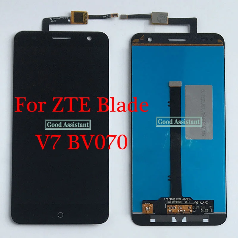 Черный/белый для ZTE Blade Z7 X7 V6 D6 T660 T663 / V7 BV070 V8 BV0800 ЖК дисплей + кодирующий
