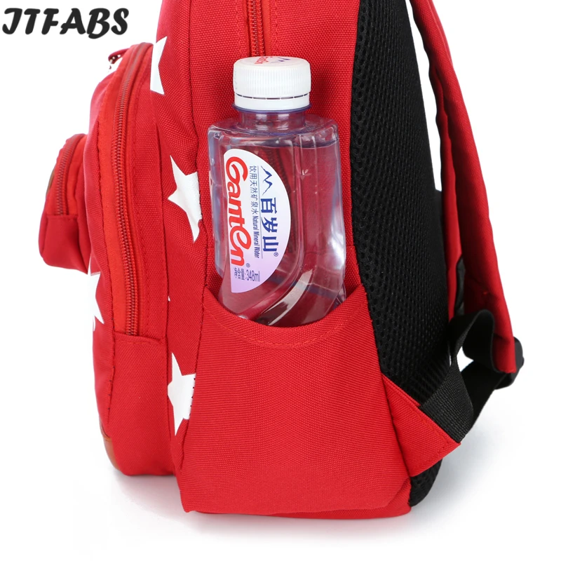 Нейлоновые детские рюкзаки с принтом в виде звезд школьные сумки для маленьких