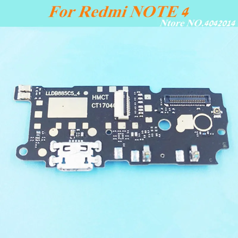 2 шт. оригинальный зарядный USB-порт док-станция гибкий кабель для Xiaomi Redmi Note 4 4X Pro