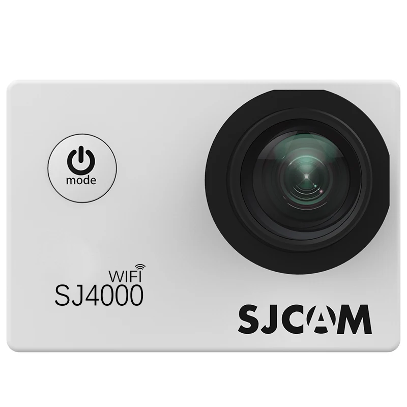 Белый Оригинальная Экшн-камера SJCAM SJ4000 с Wi-Fi, 2,0 дюймов, Спортивная DV с ЖК-экраном, 1080 P, HD, для дайвинга, 30 м, водонепроницаемая, мини, Автомобильный регистратор DVR - Цвет: Белый