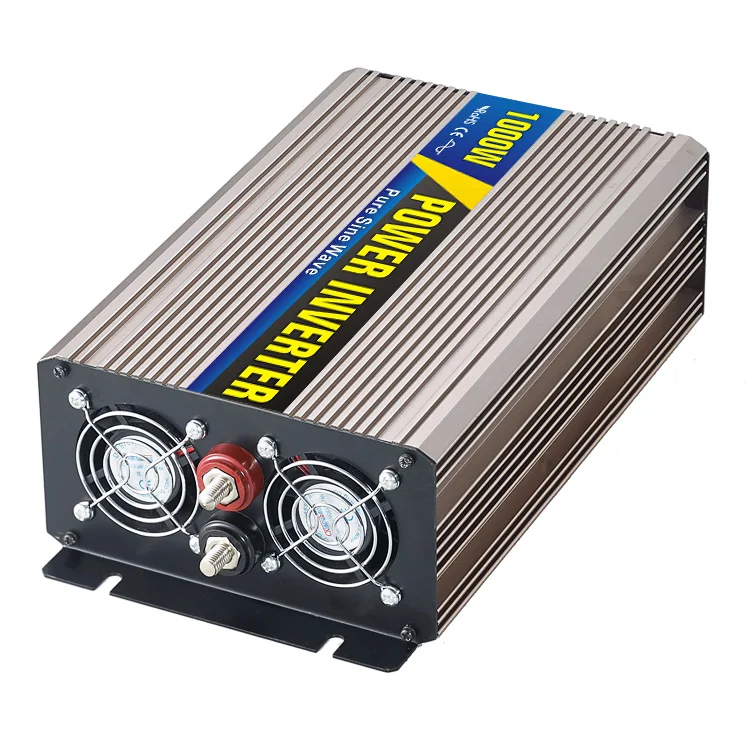 AC 110V 220V инвертор мощности 1000W немодулированного синусоидального сигнала 12 В 24 в 48