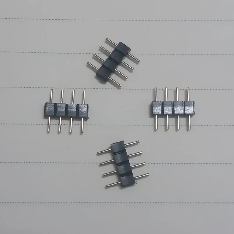 Кабель со штыревыми соединителями на обоих концах для подключения 4Pin иглы Разъем