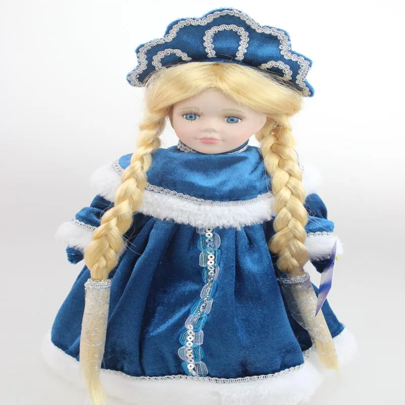 Игрушки Снежная принцесса фарфоровые куклы snowmaid snowgirl русские зимние украшения