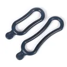 10 шт.лот, Резиновая лента для велосипедных фар, задняя лампа T6 L2 Q5, руль, светодиодный фонарик, держатель, крепление для велосипедных фар, установочные детали