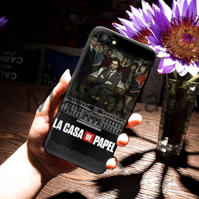 MaiYaCa для iphone 7 6 X Чехол LA Casa De Papel Специальное предложение Роскошный мягкий чехол