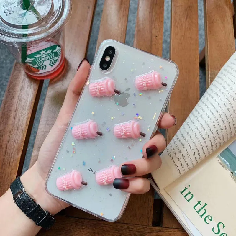 3D Вьетнамки колы бутылки напитков для iphone x Max чехол apple XR/8 plus drop case |