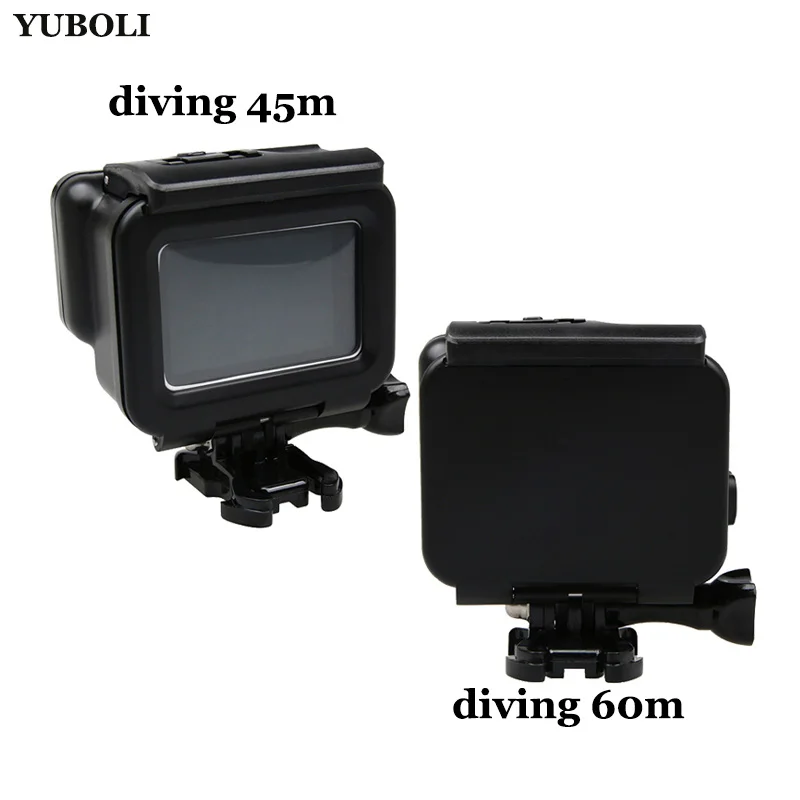 YUBOLI водонепроницаемый корпус чехол для Gopro Hero 5+ задняя крышка с сенсорным экраном для Gopro Go pro Hero 5 Gopro5 черная Экшн-камера