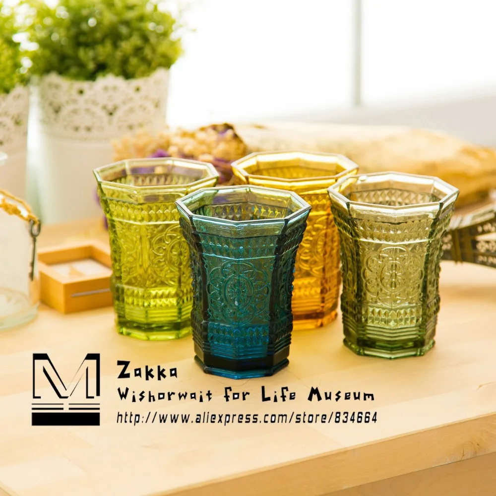 Новый KEYAMA шт. 1 красочные искусственный подавление дворец Резные завтрак сок