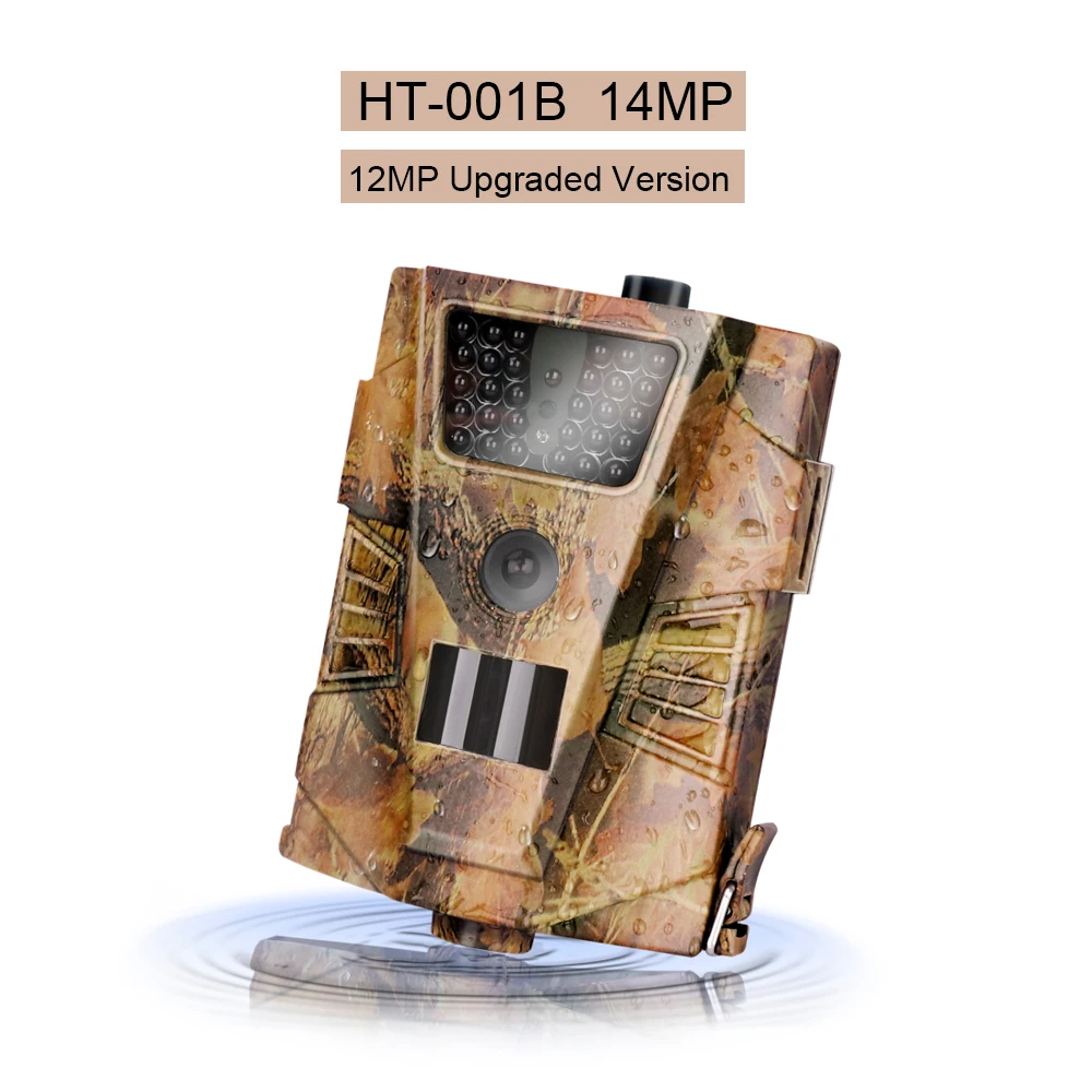 Suntekcam HT 001B Trail камера обновленная 14MP 30 шт. Инфракрасные светодиоды 850nm охотничья