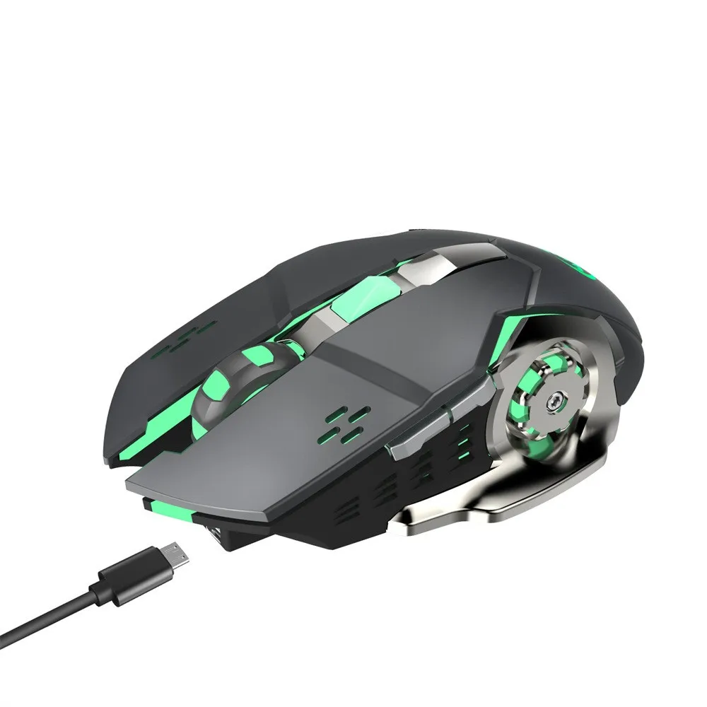 VOBERRY горячая Распродажа HXSJ M70 эргономичная Беспроводная игровая мышь с 5 кнопками