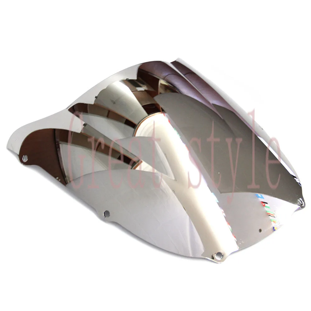 Ветровое стекло для мотоцикла серебряное Kawasaki Ninja zx6r 600 1998 99 го дюймового АБС
