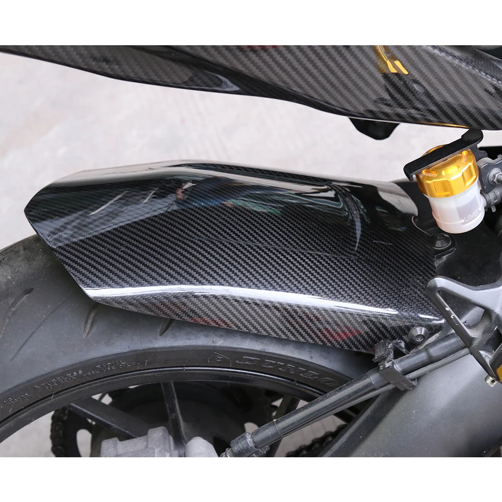 Заднее крыло мотоцикла из углеродного волокна грязезащитная крышка