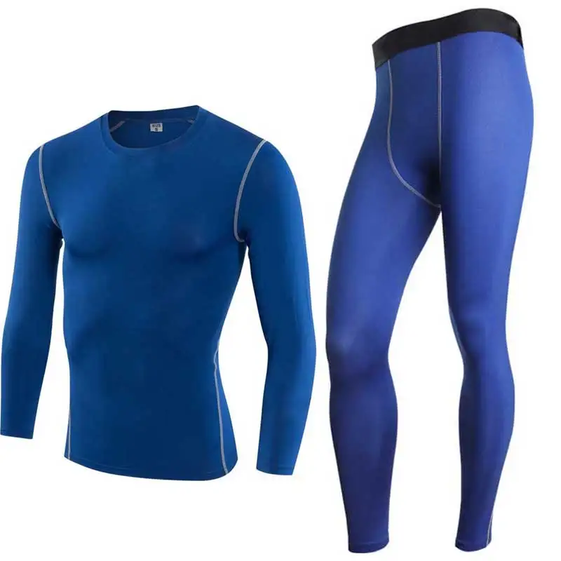 Мужской набор термобелья Conpress для фитнеса быстросохнущего спортивного нижнего