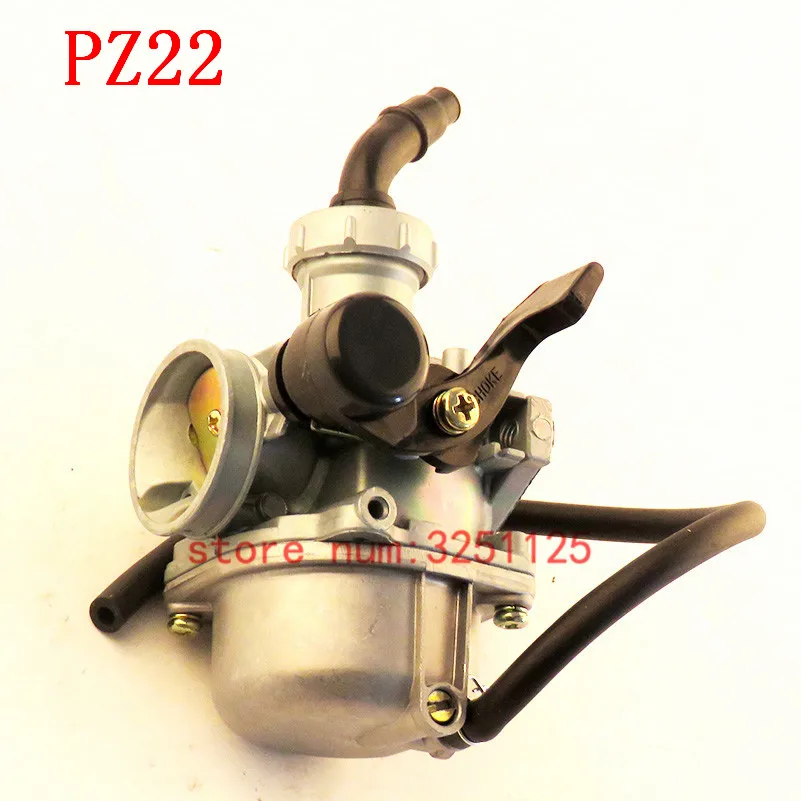 Карбюратор акселератора двигателя PZ22 с насосом 22 мм для 125cc KAYO Apollo Bosuer xbikes Kandi