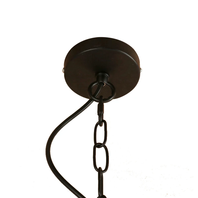 Винтажная металлическая клетка светодиодная Подвесная лампа для гостиничного