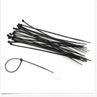 5mm 200mm self locking cable ties nylon plastic wire zip tie cord strap 500pcs black