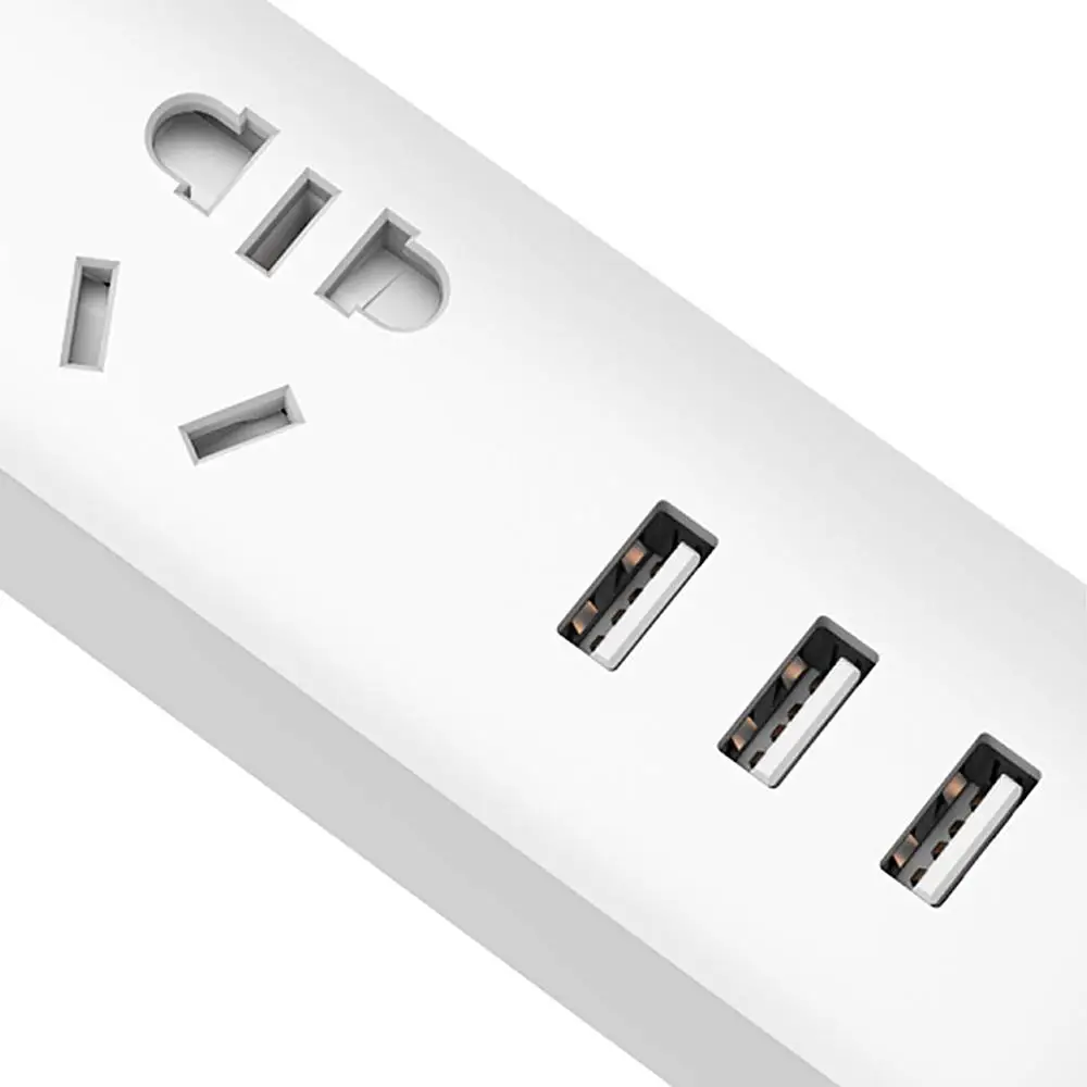 Оригинальный Xiaomi Qingmi Smart Мощность полосы 3 Порты usb Wi Fi Беспроводной приложение Home