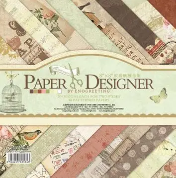 Cute Scrapbooking Set Lovely 12*12&quot Sheet Pad Paper Kit Desinger Stickers Diary Decor Cartoon Wholesale | Дом и сад