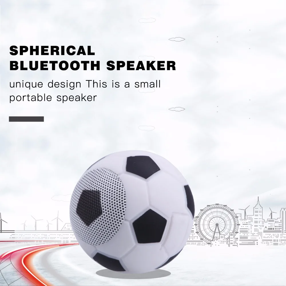 Fatmoon колонка bluetooth переносной Динамик мини Беспроводной MP3 плеер Футбол Колонки