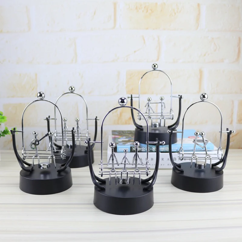 ABS Newtons Колыбель стальной баланс маятник Intstrument Figuines Физика Наука настольная