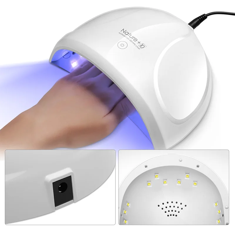 Modelones 24 шт./лот Вт УФ лампа для лечения Ногтей Гель-лак набор станков длительного