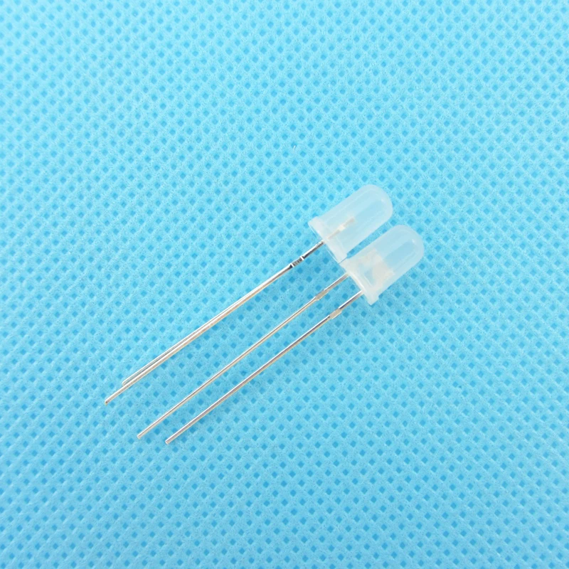 5 мм Белый светодиодный круглый светоизлучающий диод рассеянный туманный Ультра