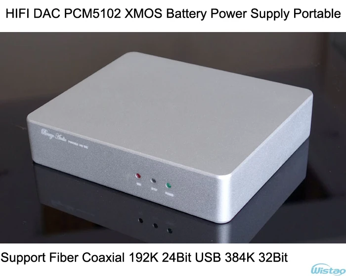 Hifi-декодер PCM5102 DAC XMOS портативный с поддержкой оптоволоконного коаксиального
