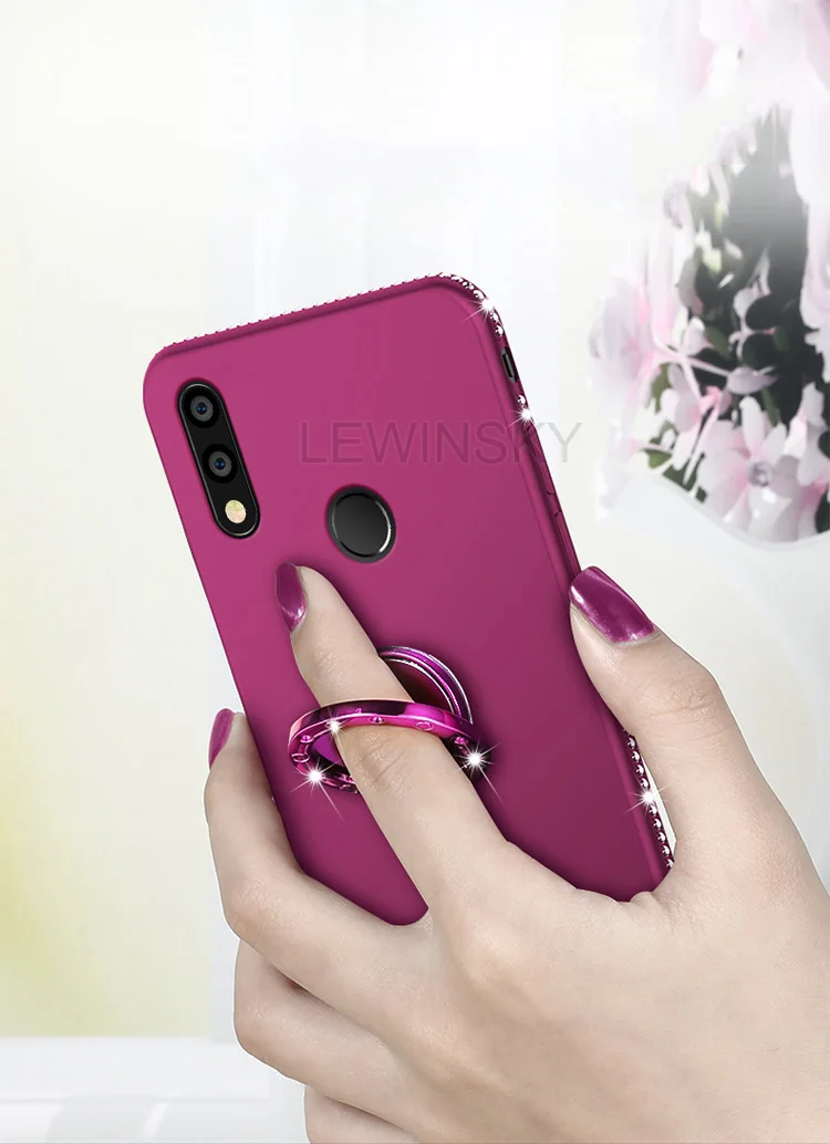 Роскошные Стразы силиконовый чехол для huawei Y9 Nova 3 3i P20 P8 P9 Lite Коврики 10 20 Pro P smart чехол на honor 7c 8 9 вид 10