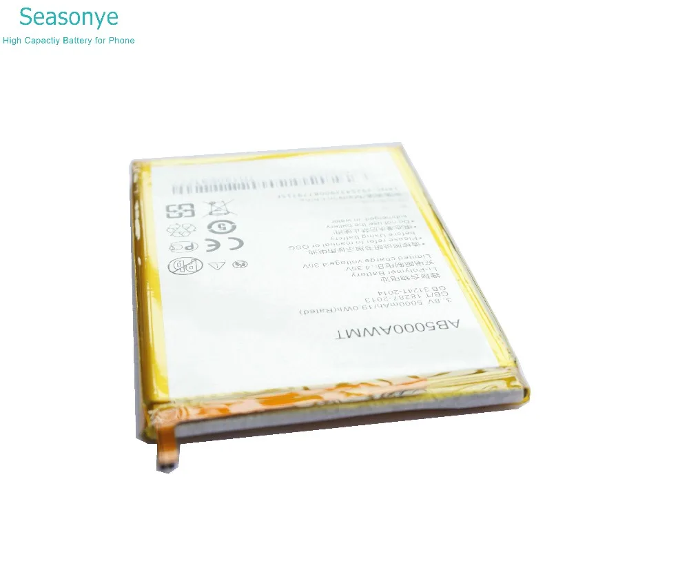 Seasonye 5000mAh / 19.0Wh AB5000AWMT Phone Replacement Battery For Philips Xenium V526 V787 V377 CTV526 CTV787 CTV377 | Мобильные
