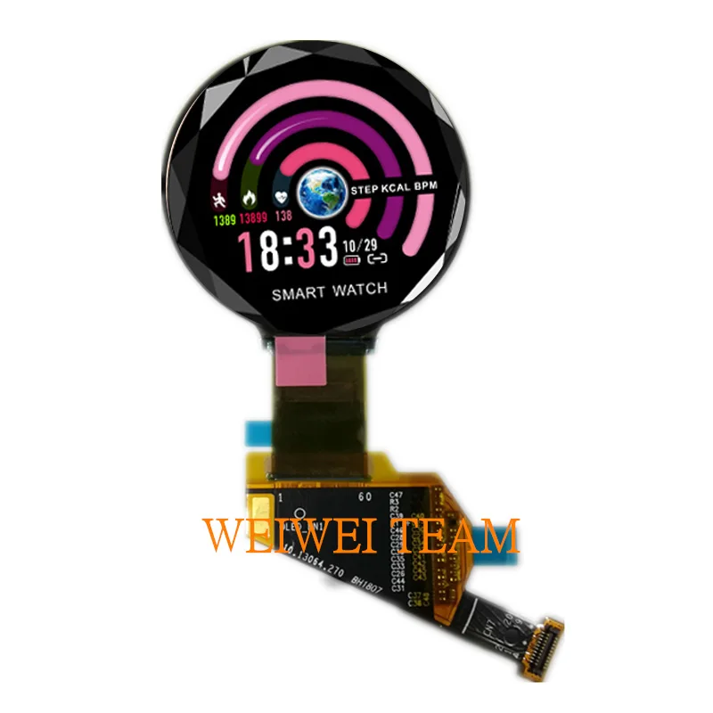 Сменный экран для смарт часов 1 39 дюйма oled amoled Lcd Micro Mini Round Oled дисплей H139BLN01.2 VR AR HMD DIY