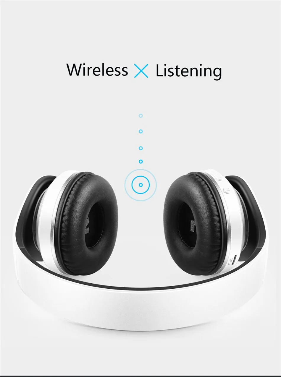Picun P16 Bluetooth наушники с микрофоном стерео бас Bluetooth гарнитуры Wirelesss наушники Поддержка TF карты для смартфона, ПК