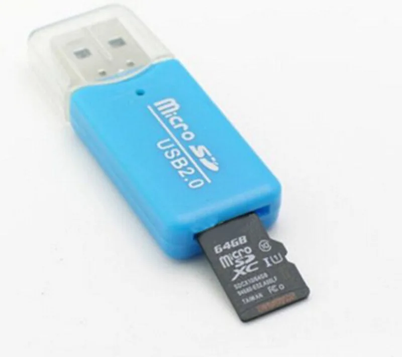 ULIFART 5 шт./лот портативный USB 2 0 адаптер Micro SD SDHC Устройство для чтения карт