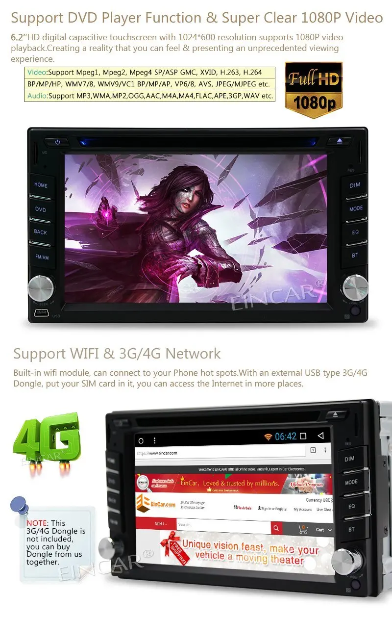 Android 7 1 автомобильный стерео 2 Din в тире gps Navi Восьмиядерный 6 &quotАвтомобильный dvd