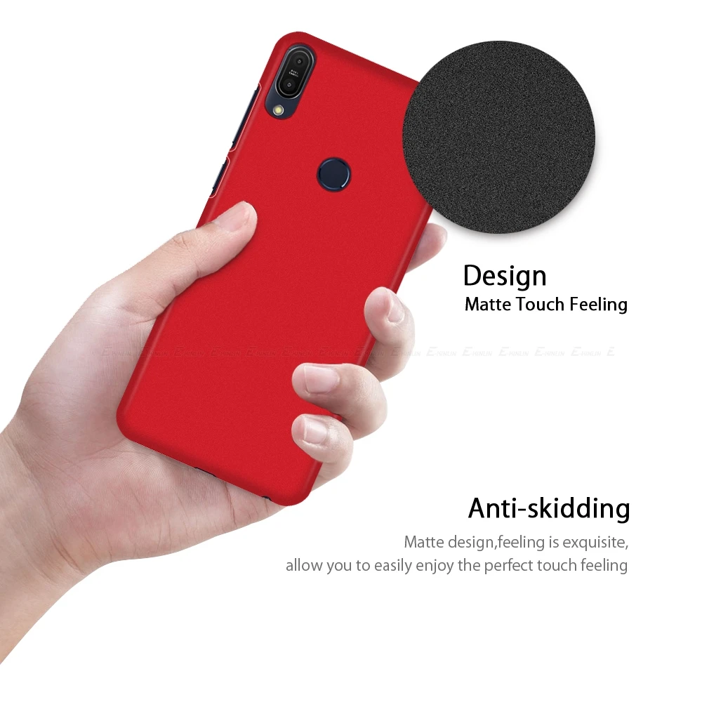 Матовый Жесткий чехол на заднюю панель для Asus ZenFone Max Pro Plus M2 M1 ZB631KL ZB633KL ZB602KL ZB601KL
