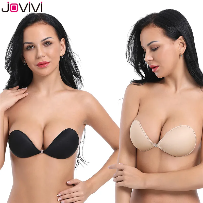 Jovivi 1 шт. женский бюстгальтер без бретелек самоклеющийся силиконовый