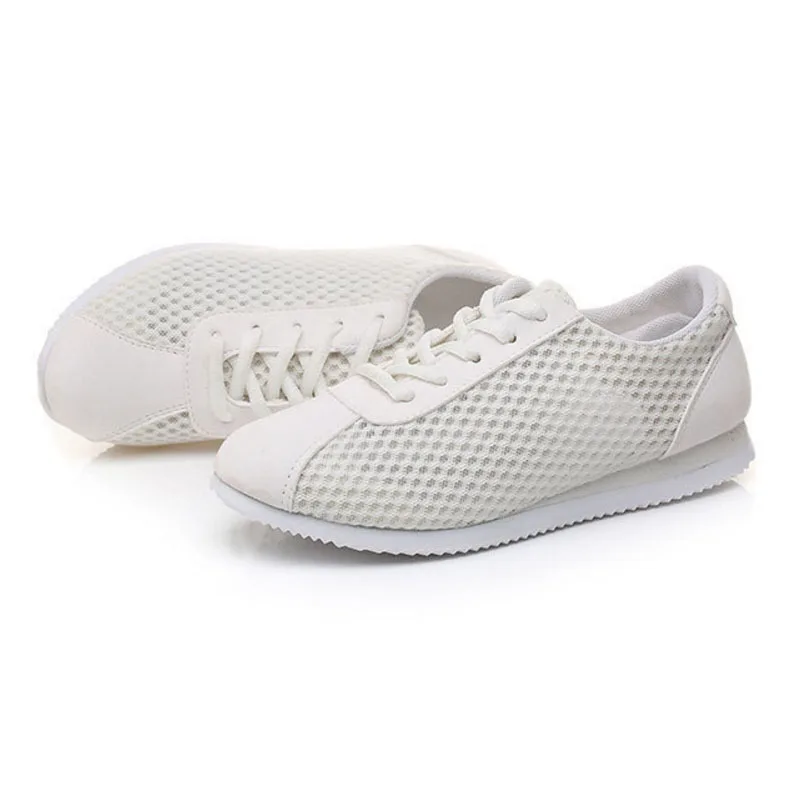 Женская Повседневная обувь из дышащей ткани на плоской подошве 2018 | Обувь