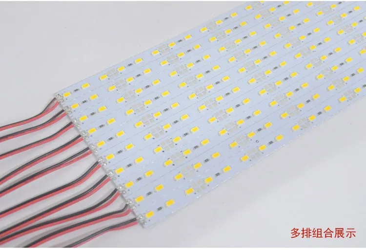 LED Bar Light 5630 SMD 100cm/pc 18w/m 72leds/m Rigid Strip bare board showcase home party lamp ultra slim 12V Lamp | Лампы и освещение