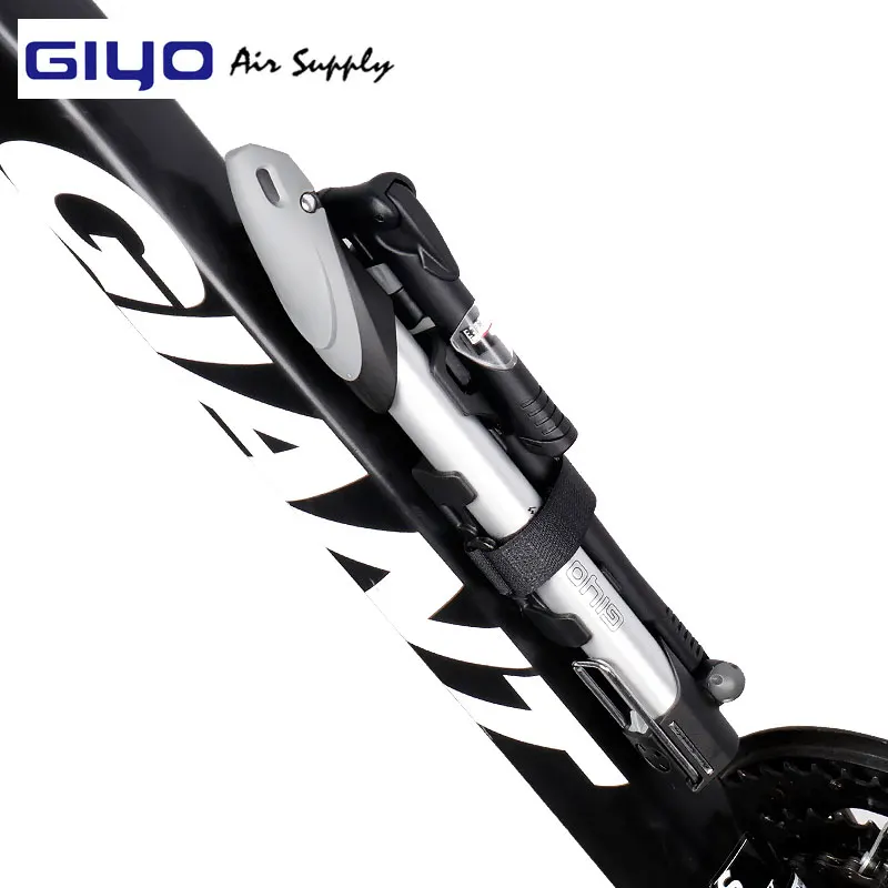 GIYO велосипедный насос для велоспорта 140PSI MTB дорожный складной велосипедный шар Портативный Напольный Воздушный насос Presta Schrader Клапан F/V A/V GM-71