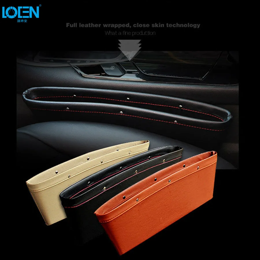 2 шт./лот Многофункциональная Кожаная сумка для хранения в автомобиле карман с