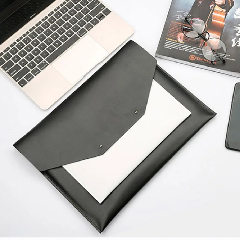 11 13 дюймов Чехол кожаный сумка для ноутбука для MacBook Air 11,6 ''Pro 13,3'' универсальная сумка для ноутбука чехол Портативная сумка