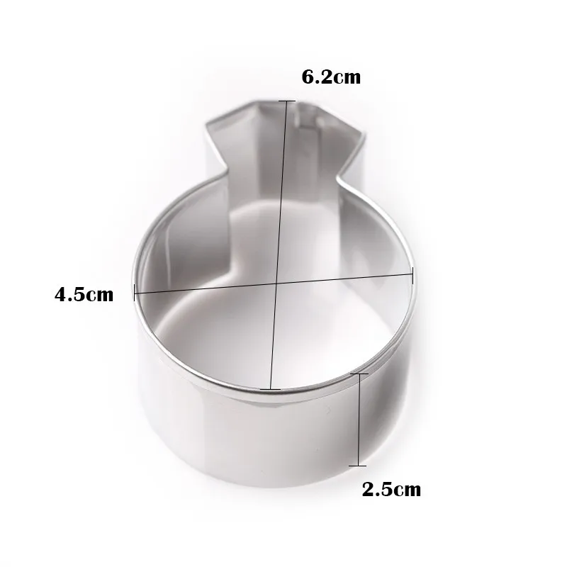 Новые 1 шт продажи свадебное кольцо с бриллиантом резки Нержавеющая сталь формы