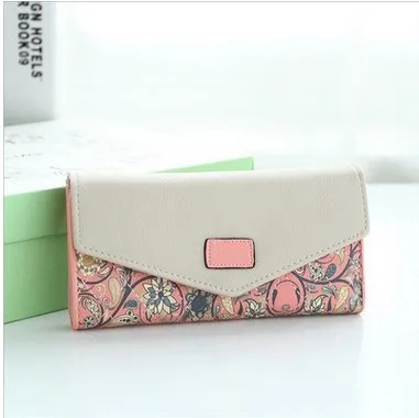 Watermelon Red Длинные женские кожаные кошельки, портфель, роскошный брендовый дизайнерский женский клатч, кошельки для монет, сумка для денег, Cuzdan Walet Pocket Vallet - Цвет: Watermelon Red