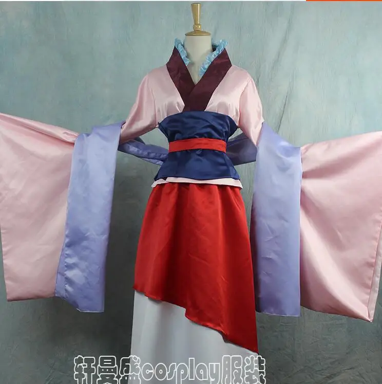 Полный комплект розовое платье для взрослых Китай фотокостюм | Тематическая