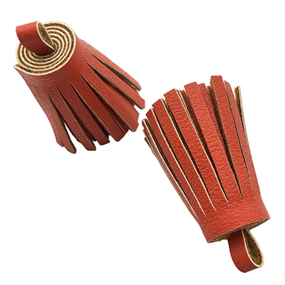 CHENGRUI L177, 4,4 см, с бахромой, с кисточками из кожи, с бахромой, аксессуары, ювелирные изделия, украшения, ручная работа, 2 шт./пакет - Цвет: L17716