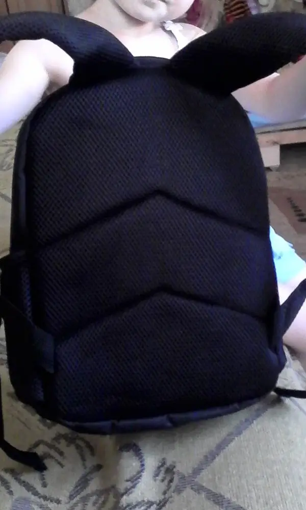 Забавные 3D джинсы детские школьные сумки черного цвета с кошкой Mochila Infantil для