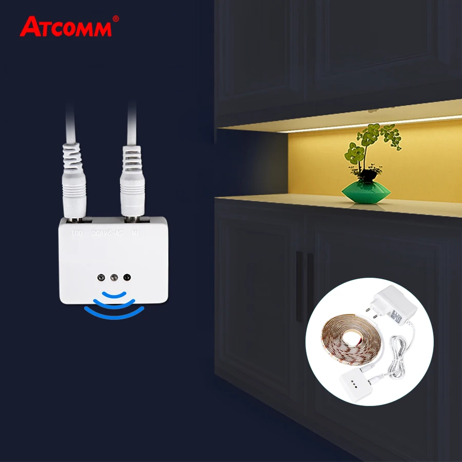 Светодиодная лента с датчиком движения для рук LED полоска сенсорным